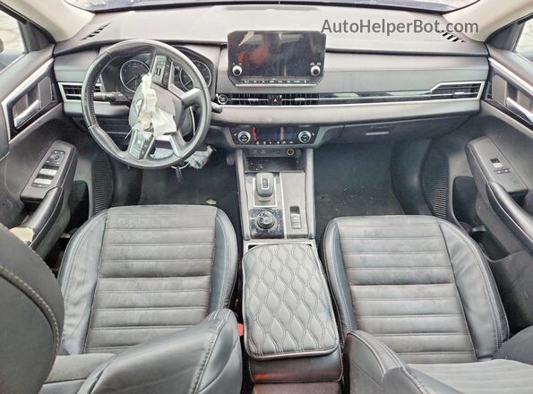 JA4J3UA89NZ022454 2022 MITSUBISHI OUTLANDER Черный Вид щитка приборов