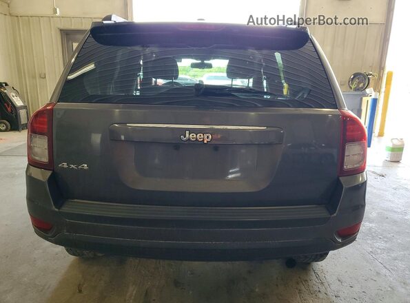 1C4NJDBB1HD142984 2017 JEEP COMPASS Серый Вид салона спереди