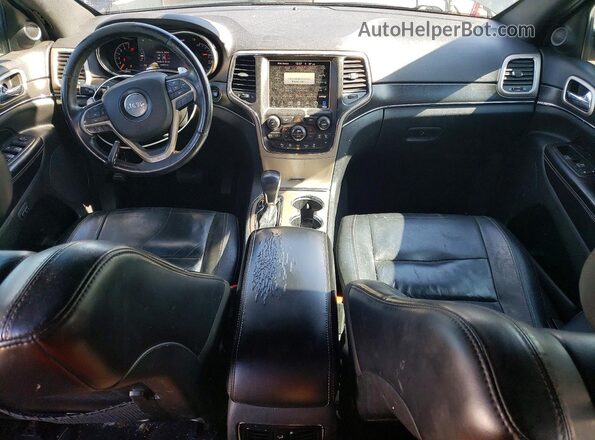 1C4RJFBG1HC742645 2017 JEEP GRAND Black ხელსაწყოთა პანელის ხედი
