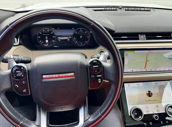 SALYL2RN4JA769321 2018 LAND ROVER RANGE Белый Вид панели приборов