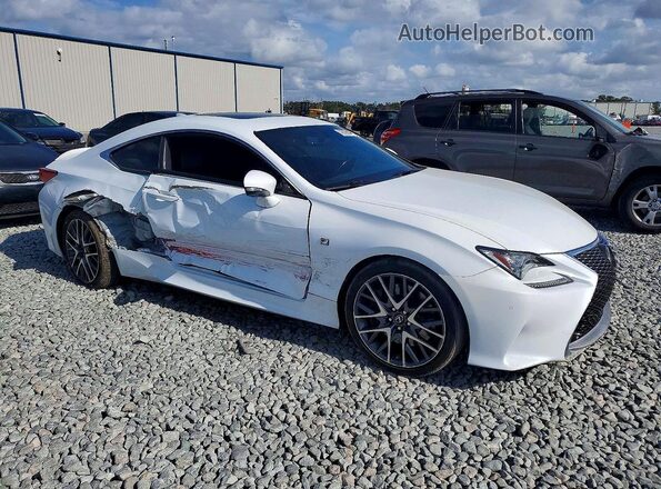 JTHHA5BC3H5005131 2017 LEXUS RC Белый Вид спереди