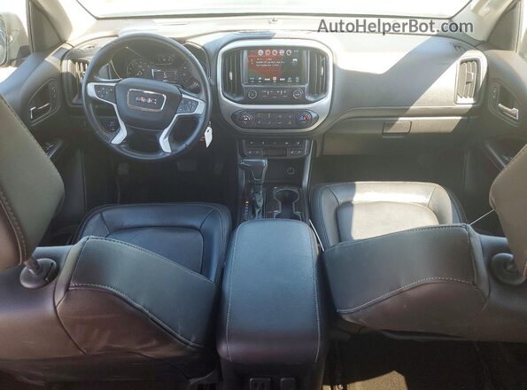 1GTG6DENXH1320179 2017 GMC CANYON Black Widok zestawu wskaźników