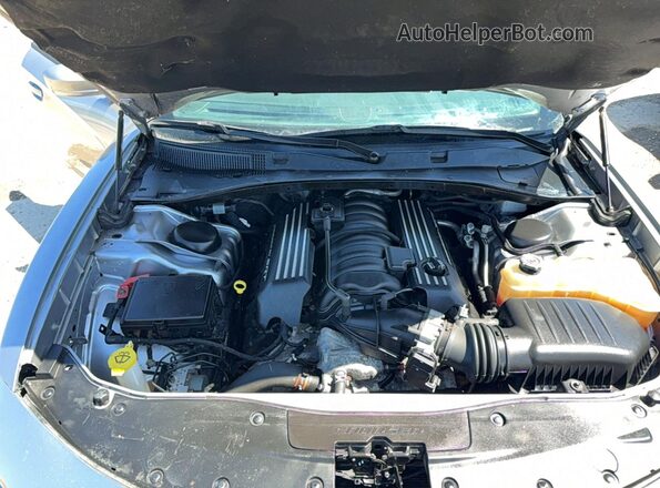 2C3CDXGJ7JH253164 2018 DODGE CHARGER Gray წინა პანელის ხედი