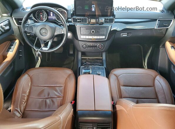 4JGDF7DE5HA844082 2017 MERCEDES-BENZ GLS Черный Вид щитка приборов