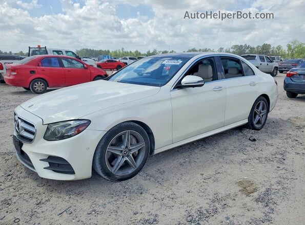 WDDZF4JB0KA509845 2019 MERCEDES-BENZ E White Tył lewy