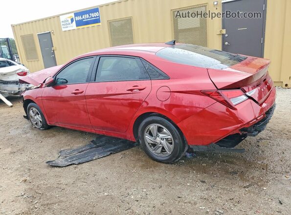 KMHLL4DGXSU968729 2025 HYUNDAI ELANTRA Красный Задняя левая четверть