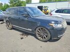 2016 Land Rover Range Rover Hse Черный vin: SALGS2PF2GA312655