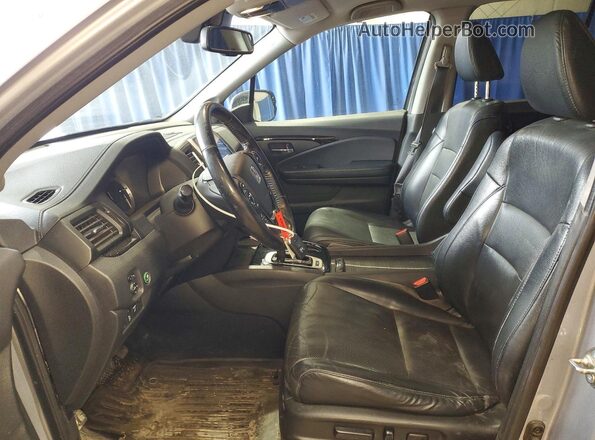 5FPYK3F7XHB006086 2017 HONDA RIDGELINE Gray Dashboard view