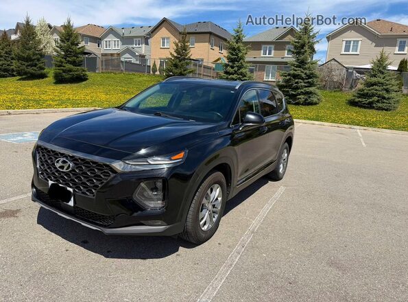 5NMS2CAD1KH051421 2019 HYUNDAI SANTA Черный Задняя правая четверть