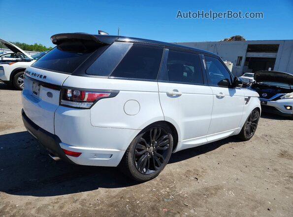 SALWV2FV9HA155333 2017 LAND ROVER RANGE Белый Передняя правая четверть