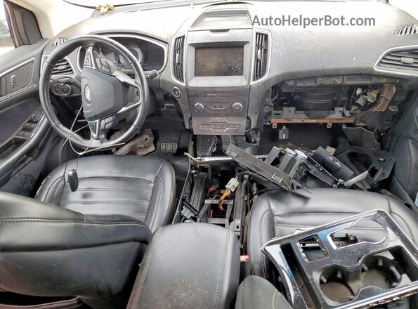 2FMPK3J99LBA58064 2020 FORD EDGE Черный Вид щитка приборов