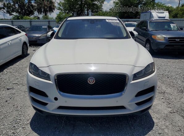 SADCJ2FXXJA322266 2018 JAGUAR F-PACE White Widok z tyłu