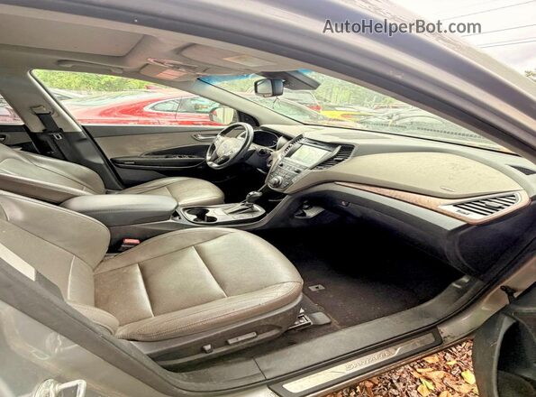 KM8SR4HF2HU185683 2017 HYUNDAI SANTA Gray უკანა ხედი