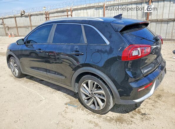 KNDCE3LC5H5079718 2017 KIA NIRO Черный Задняя правая четверть