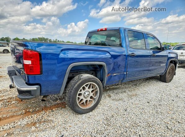 3GTU2LEC9JG100434 2018 GMC SIERRA Синий Передняя правая четверть