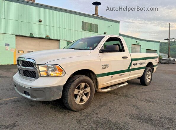 3C6JR7DG7KG552532 2019 RAM 1500 Белый Задняя правая четверть