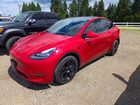 2021 Tesla Model Y Красный vin: 5YJYGDEE4MF233509
