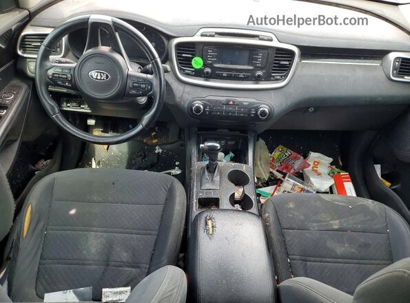 5XYPG4A32HG239825 2017 KIA SORENTO Белый Вид щитка приборов