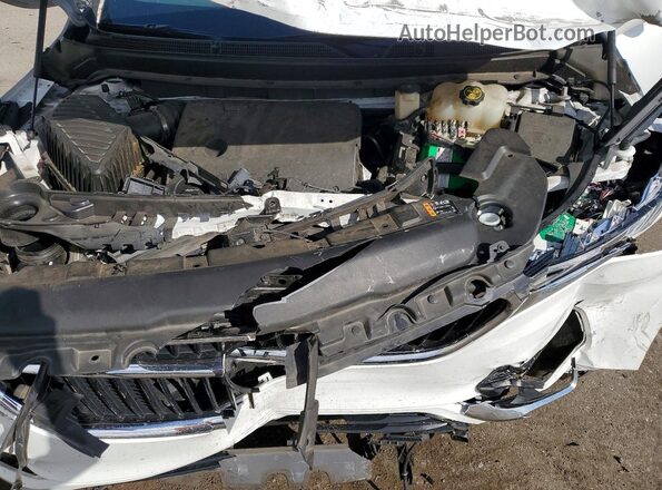 5GAERBKW2JJ216017 2018 BUICK ENCLAVE White Widok naklejki z numerem VIN