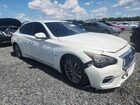 2018 Infiniti Q50 3.0t Luxe Белый vin: JN1EV7AP7JM359354