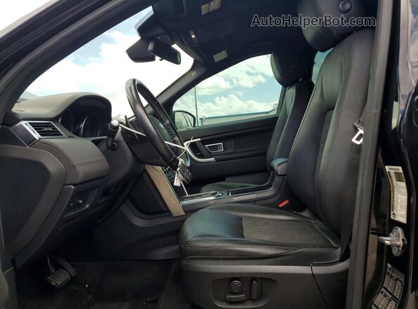 SALCP2FX0KH809116 2019 LAND ROVER DISCOVERY Black Widok deski rozdzielczej
