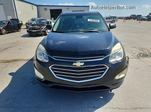 2GNALBEK3G6322433 2016 CHEVROLET EQUINOX Черный Вид спереди