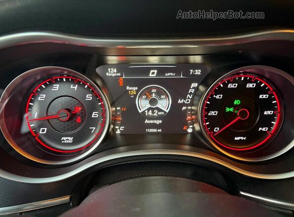 2C3CDXHG3GH259331 2016 DODGE CHARGER Gray ხელსაწყოთა პანელის ხედი