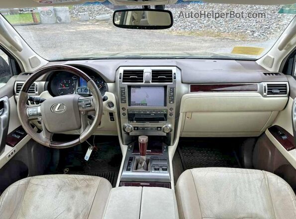 JTJBM7FX3H5156183 2017 LEXUS GX Черный Вид панели приборов