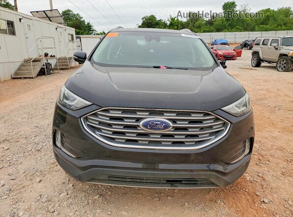 2FMPK3J99LBA58064 2020 FORD EDGE Черный Вид сзади