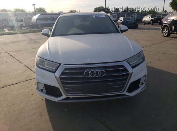 WA1ANAFY5J2150520 2018 AUDI Q5 Белый Вид сзади