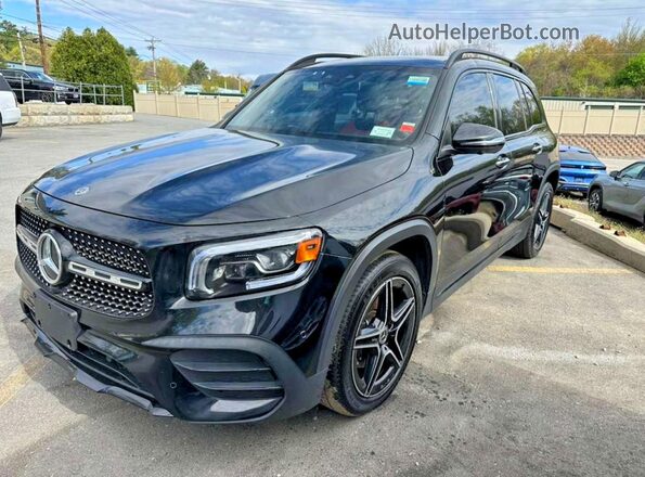 W1N4M4HB9LW015464 2020 MERCEDES-BENZ GLB-CLASS Black Trasero izquierdo