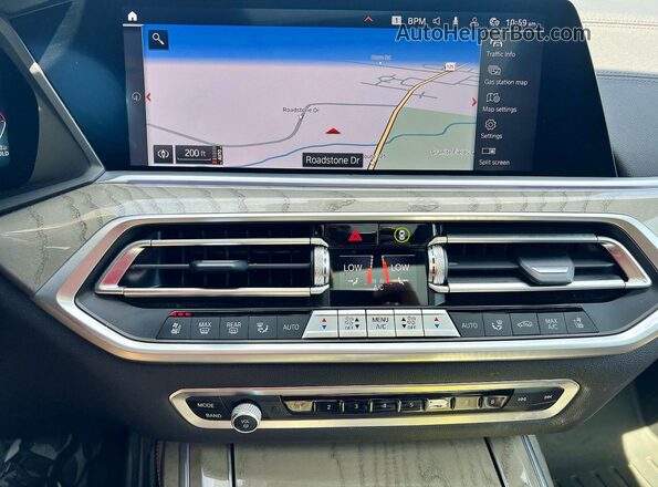 5UXCX6C00N9J47458 2022 BMW X7 Серый Вид наклейки с VIN-кодом