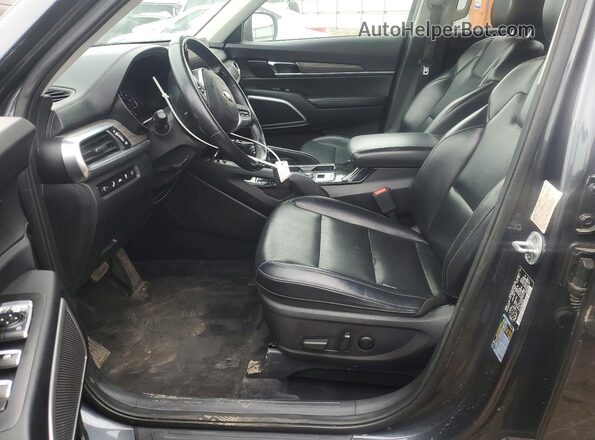 5XYP3DHC3LG013755 2020 KIA TELLURIDE Black Вид панелі приладів