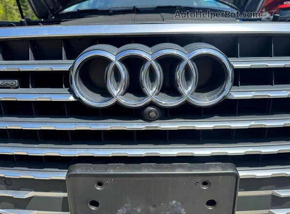 WA1LAAF78HD004851 2017 AUDI Q7 Серебряный Вид подкапотного пространства