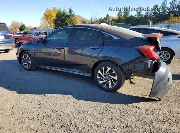 2HGFC2F78KH031871 2019 HONDA CIVIC Черный Задняя левая четверть