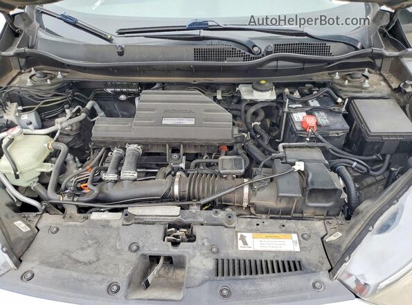 7FARW1H80JE056484 2018 HONDA CR-V Black Widok komory silnika