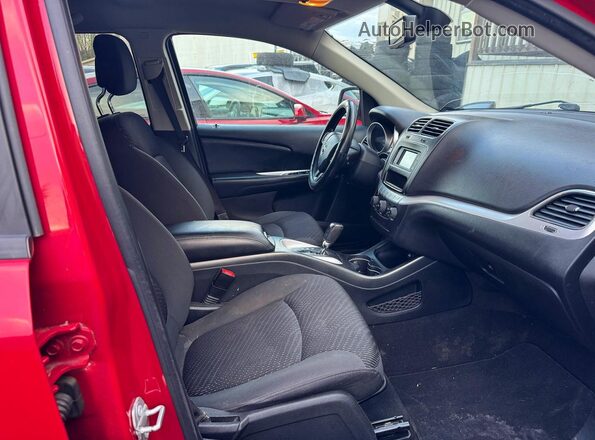 3C4PDCBG5JT508631 2018 DODGE JOURNEY Красный Вид сзади