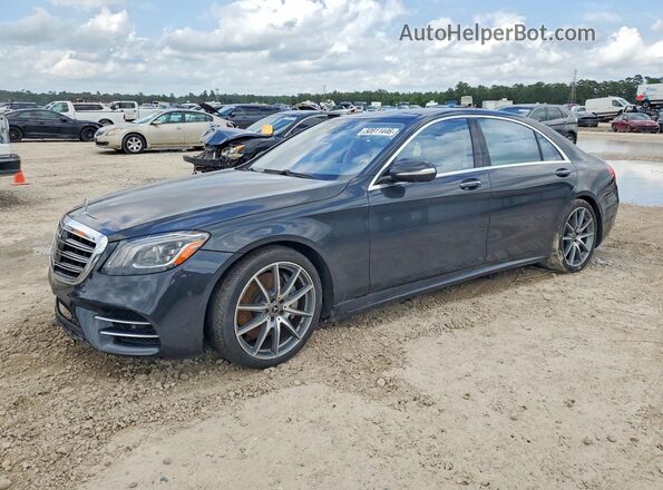 WDDUG8GB2JA396940 2018 MERCEDES-BENZ S Серый Задняя левая четверть