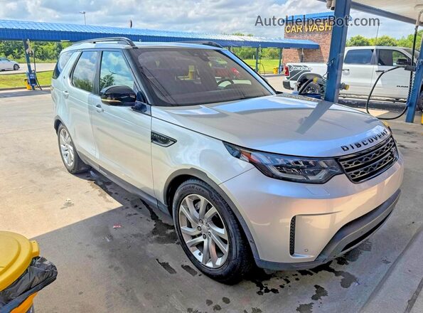 SALRR2RVXJA065627 2018 LAND ROVER DISCOVERY Серебряный Задняя левая четверть