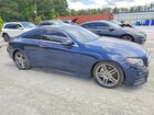 2019 Mercedes-benz E 450 Синий vin: WDD1J6HB8KF104784