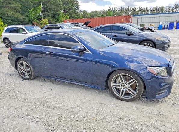 WDD1J6HB8KF104784 2019 MERCEDES-BENZ E Синий Вид спереди
