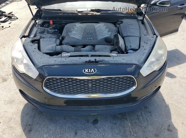 KNALW4D47H6036290 2017 KIA K900 Черный Вид подкапотного пространства