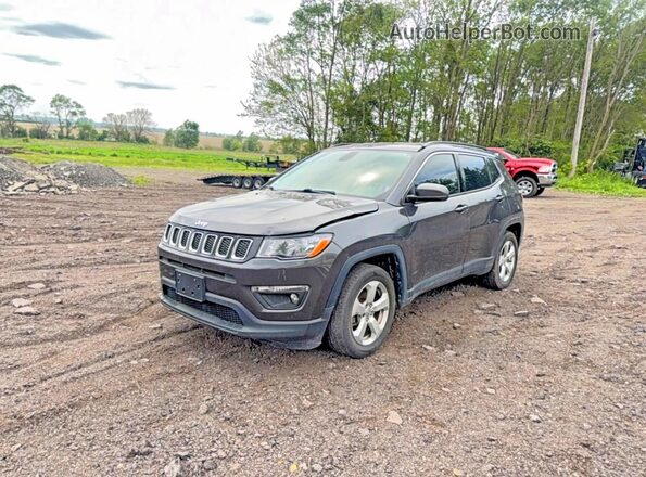 3C4NJCBB0JT502224 2018 JEEP COMPASS Серый Задняя правая четверть