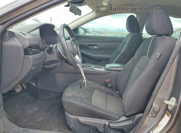 3N1AB8CV9MY220966 2021 NISSAN SENTRA Серый Вид салона спереди