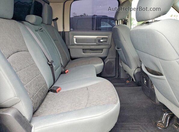 1C6RR6LT7GS201602 2016 RAM 1500 Blue Rear interior view