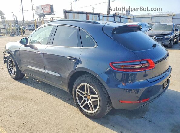 WP1AA2A51JLB08181 2018 PORSCHE MACAN Синий Задняя правая четверть