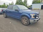 2017 Ford F150 Supercrew Синий vin: 1FTEW1EP9HKC66407