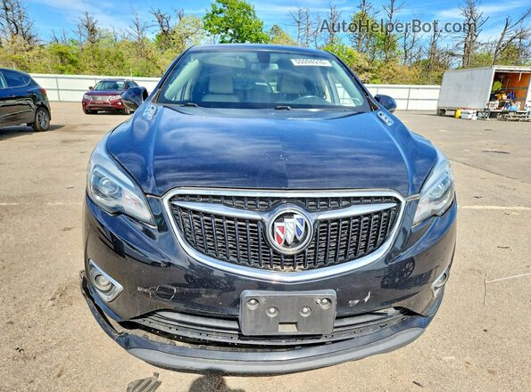 LRBFXBSA3KD009504 2019 BUICK ENVISION Черный Вид сзади