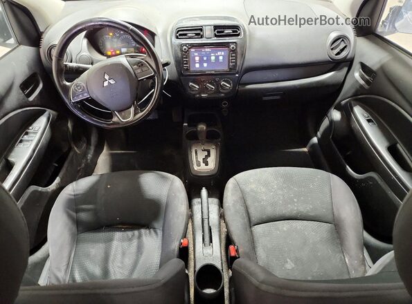 ML32F3FJ3HHF06675 2017 MITSUBISHI MIRAGE Белый Вид щитка приборов