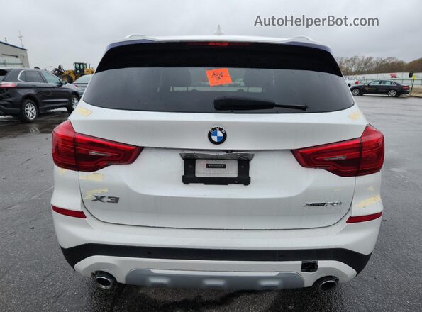 5UXTR9C55KLP77417 2019 BMW X3 Белый 